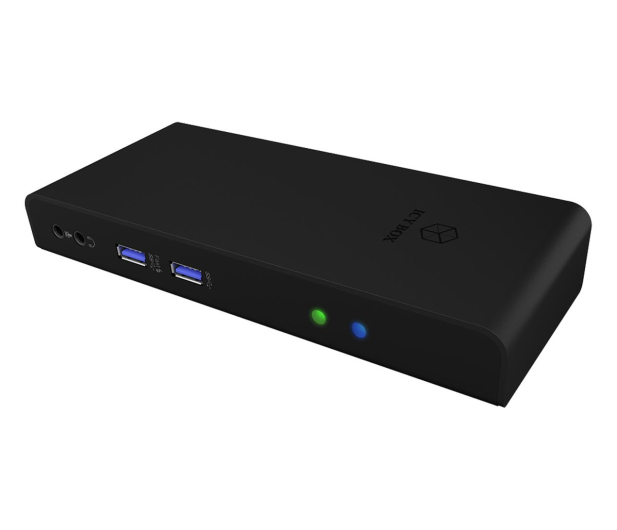 ICY BOX USB-C - 2x HDMI, 4x USB 3.0, RJ-45 IB-DK2251AC - 639104 - zdjęcie